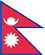 The Flag of Nepal.
