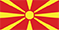 The Flag of North Macedonia.
