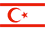 The Flag of Northern Cyprus.
