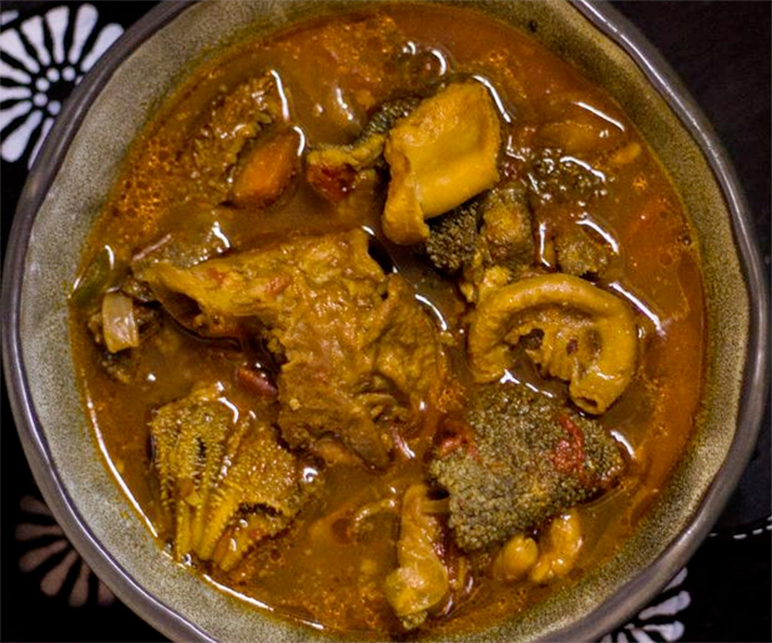 Stew of mixed offal