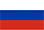 The flag of Russia.