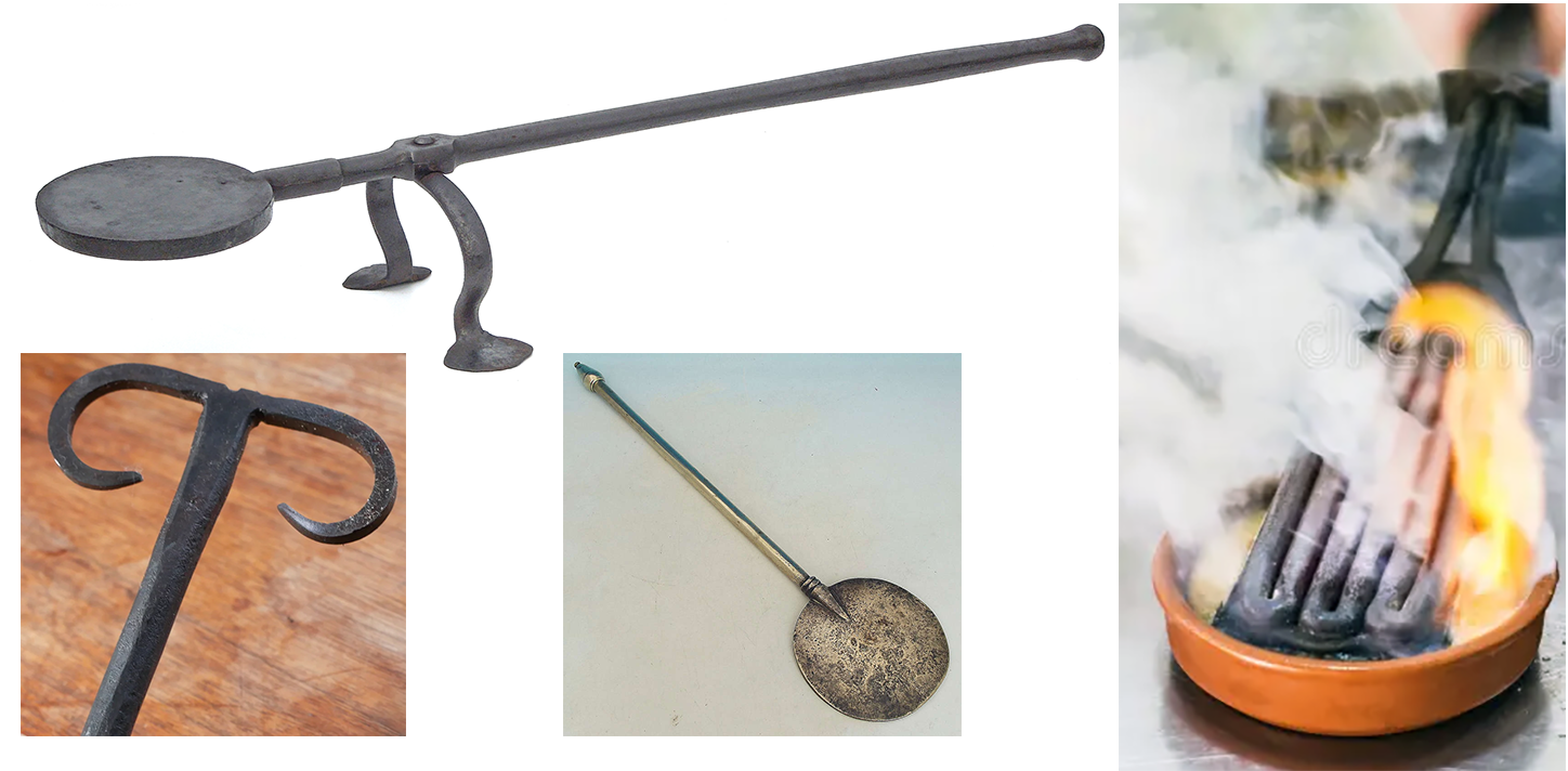 Salamander irons.