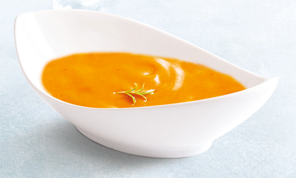 Sauce Nantua presented in a sauce boat
