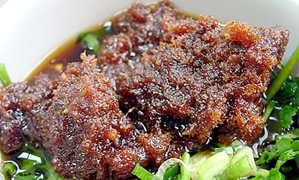 Bowl of Shacha Sauce