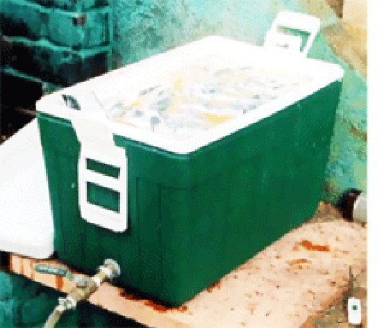 top sparging reservoir