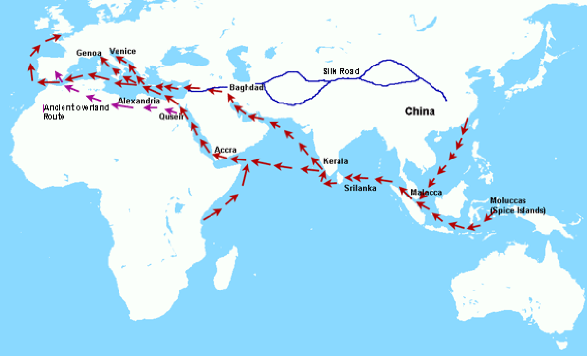 the ancient spice route