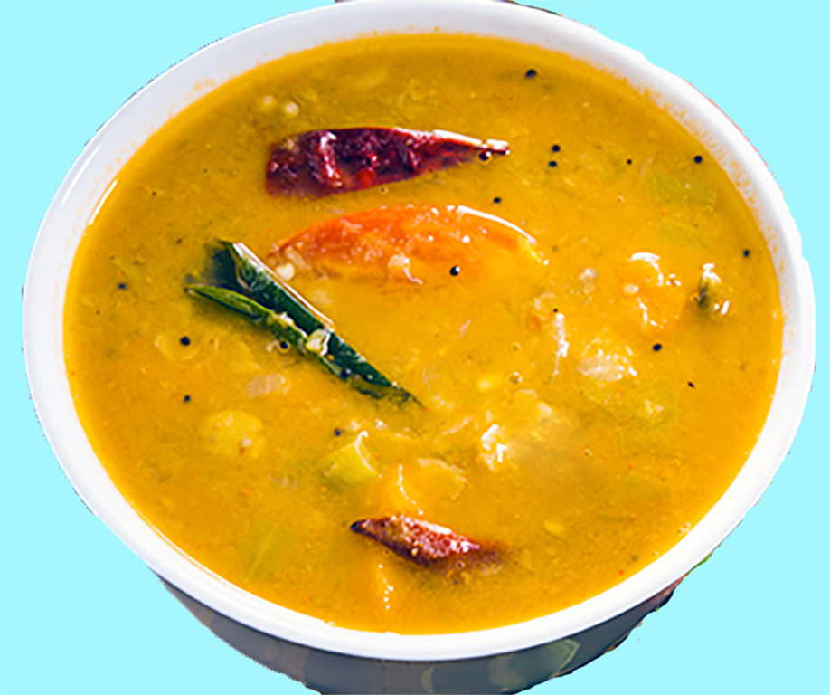 Spicy Sambar Curry.