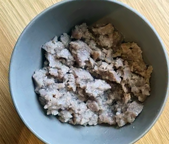 taro fekei served in a bowl