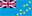 The Flag of Tuvalu.